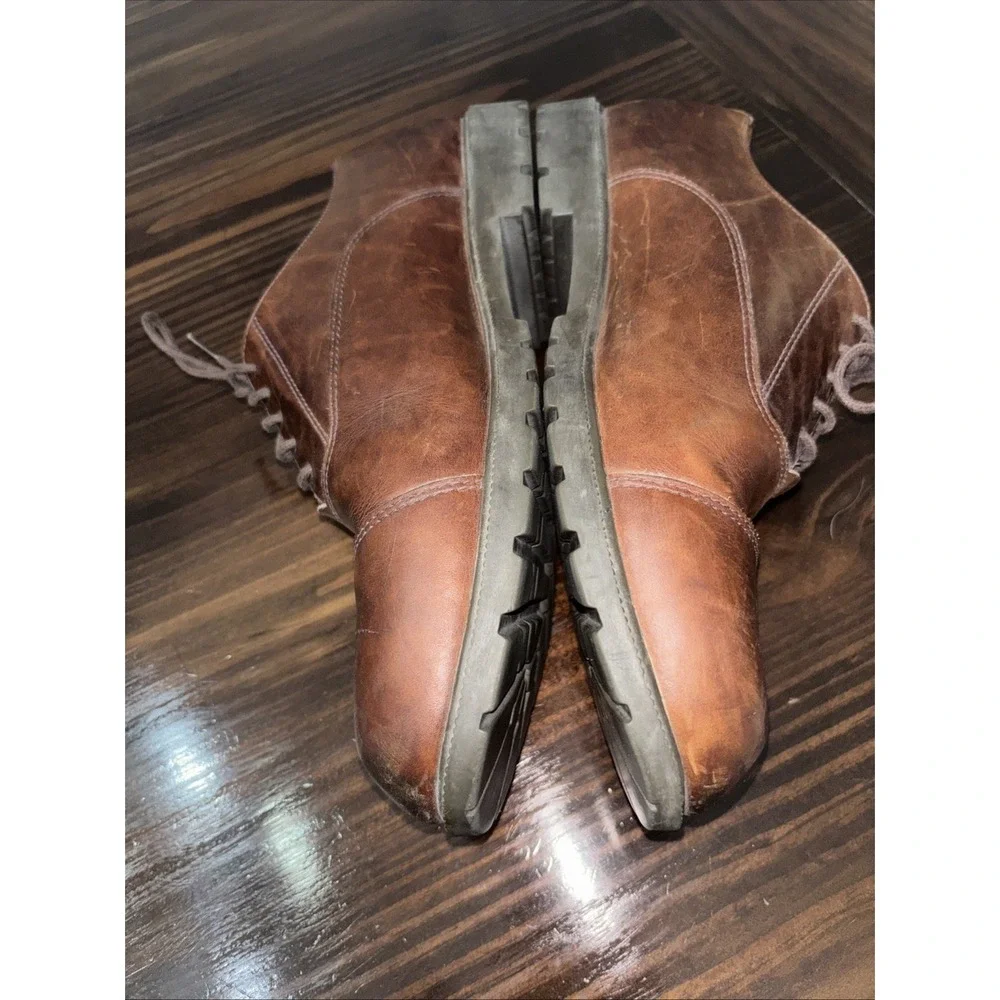 🔥 Timberland • Men Sz 13 M • Brown Cap-Toe Waterproof Oxford Shoe • 93066